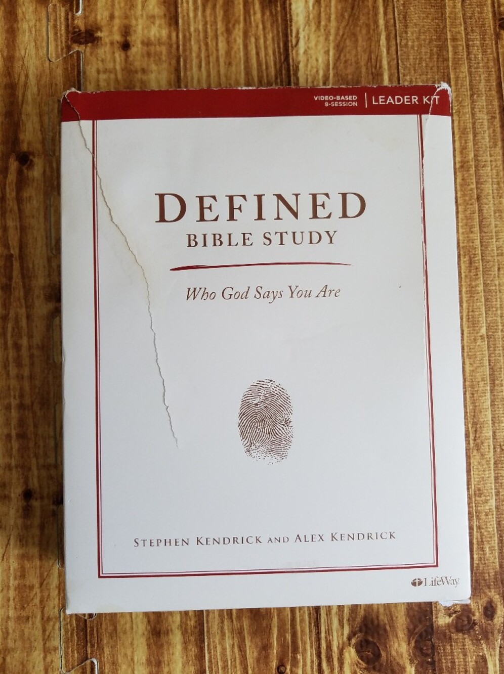 Defined DVD Leader Kit Bible Study Book Set Lifeway by Stephen Kendrick and Alex